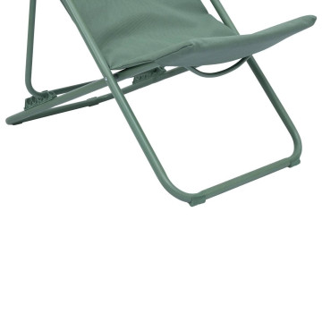 Chilienne pliante Miraël vert laurier Hespéride - Le Dépôt Bailleul