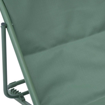 Chilienne pliante Miraël vert laurier Hespéride - Le Dépôt Bailleul