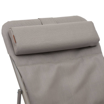 Chilienne pliante Miraël noisette / café Hespéride - Le Dépôt Bailleul