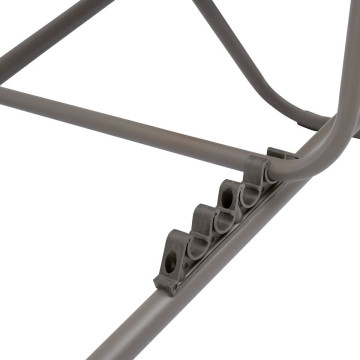 Chilienne pliante Miraël noisette / café Hespéride - Le Dépôt Bailleul