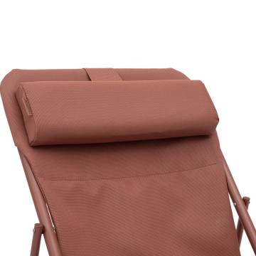 Chilienne pliante Miraël acajou Hespéride - Le Dépôt Bailleul