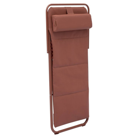 Chilienne pliante Miraël acajou Hespéride - Le Dépôt Bailleul