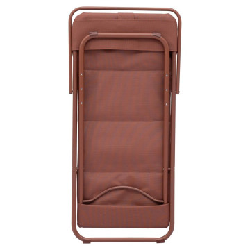 Chilienne pliante Miraël acajou Hespéride - Le Dépôt Bailleul