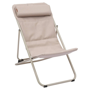 Chilienne pliante Miraël lin / argile Hespéride - Le Dépôt Bailleul