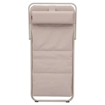 Chilienne pliante Miraël lin / argile Hespéride - Le Dépôt Bailleul