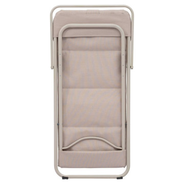 Chilienne pliante Miraël lin / argile Hespéride - Le Dépôt Bailleul