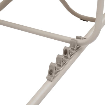 Chilienne pliante Nillia lin / argile  Hespéride - Le Dépôt Bailleul