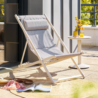 Chilienne pliante Lunivia badiane / argile Hespéride - Le Dépôt Bailleul