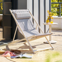 Chilienne pliante Lunivia badiane / argile Hespéride - Le Dépôt Bailleul