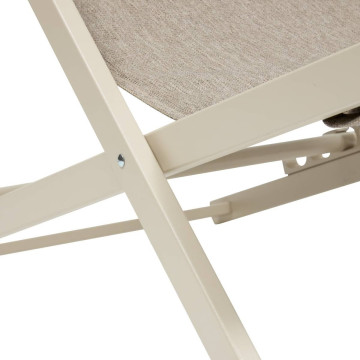 Chilienne pliante Lunivia badiane / argile Hespéride - Le Dépôt Bailleul