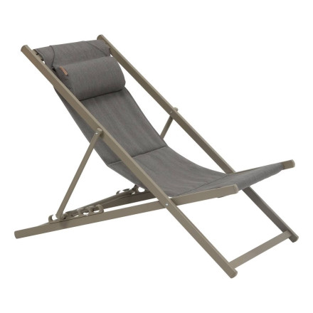 Chilienne pliante Lunivia mocha / café Hespéride - Le Dépôt Bailleul