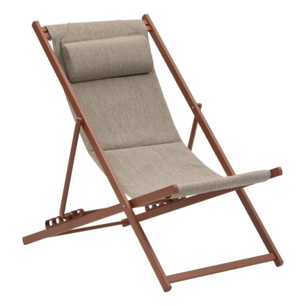 Chilienne pliante Lunivia badiane / acajou Hespéride - Le Dépôt Bailleul