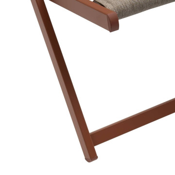 Chilienne pliante Lunivia badiane / acajou Hespéride - Le Dépôt Bailleul