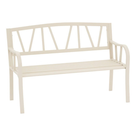 Banc de jardin Alvernia argile Hespéride - Dépôt Bailleul