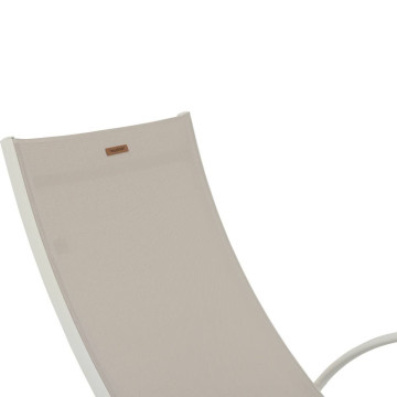 Transat Samba pliable lin/argile Hespéride - Le Dépôt Bailleul