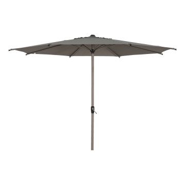 Parasol mat central rond 3m Loompa café Hespéride - Le Dépôt Bailleul