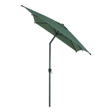 Parasol mat central 2x3 m Loompa vert olive Hespéride - Le Dépôt Bailleul