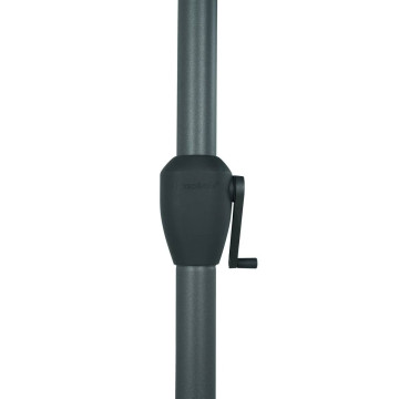 Parasol mat central 2x3 m Loompa vert olive Hespéride - Le Dépôt Bailleul