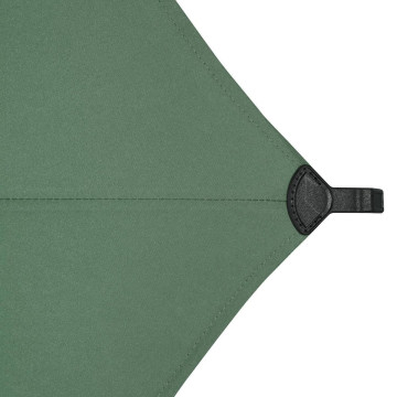 Parasol mat central 2x3 m Loompa vert olive Hespéride - Le Dépôt Bailleul