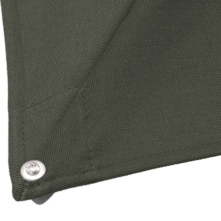 Parasol décentré Melhia 3x3 m oléfine vert laurier Hespéride - Le Dépôt Bailleul