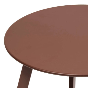Table basse Saona D 50 cm acajou Hespéride - Le Dépôt Bailleul