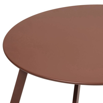 Table basse Saona acajou D 70 cm Hespéride - Le Dépôt Bailleul