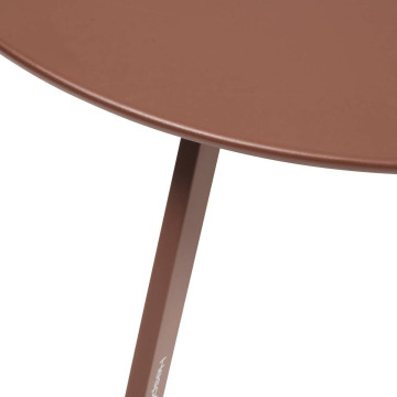 Table basse Saona acajou D 70 cm Hespéride - Le Dépôt Bailleul