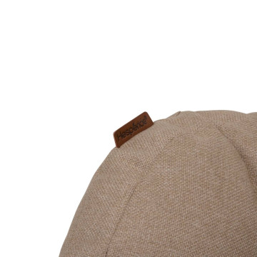 Fauteuil à bascule extérieur Paopao beige/argile Hespéride - Le Dépôt Bailleul