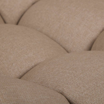 Fauteuil à bascule extérieur Paopao beige/argile Hespéride - Le Dépôt Bailleul