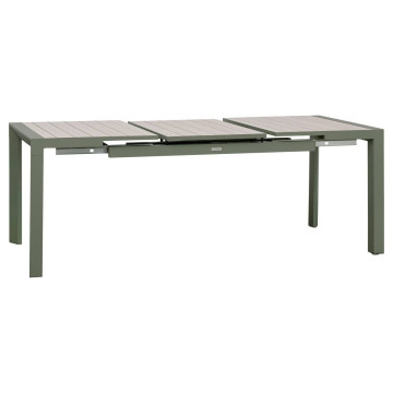 Table de jardin extensible 8p. Evasion lin et laurier Hespéride - Le Dépôt Bailleul