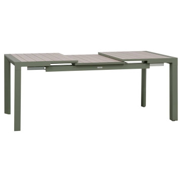 Table de jardin extensible 8p. Evasion lin et laurier Hespéride - Le Dépôt Bailleul