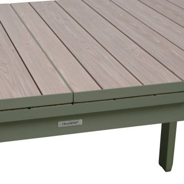 Table de jardin extensible 8p. Evasion lin et laurier Hespéride - Le Dépôt Bailleul