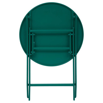 Table ronde pliante Greensboro 2p opale Hespéride - Le Dépôt Bailleul