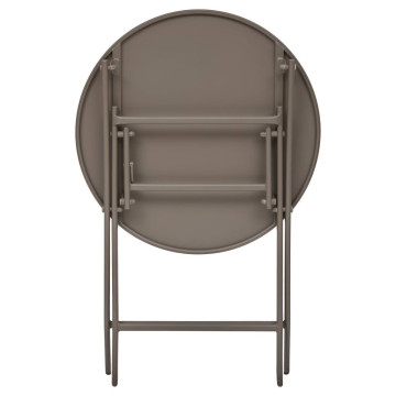 Table ronde pliante Greensboro 2p café Hespéride - Le Dépôt Bailleul