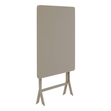 Table carrée pliante Greensboro 2p café Hespéride - Le Dépôt Bailleul