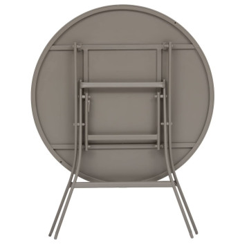 Table ronde pliante Greensboro 4p café Hespéride - Le Dépôt Bailleul