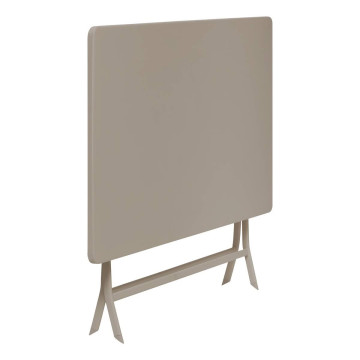Table rectangulaire pliante Greensboro 4p café Hespéride - Le Dépôt Bailleul