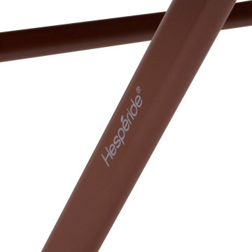 Table rectangulaire pliante Greensboro 4p acajou Hespéride - Le Dépôt Bailleul