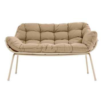 Salon de jardin 4 places Paopao argile Hespéride - Le Dépôt Bailleul