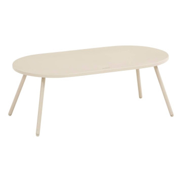 Salon de jardin 4 places Paopao argile Hespéride - Le Dépôt Bailleul