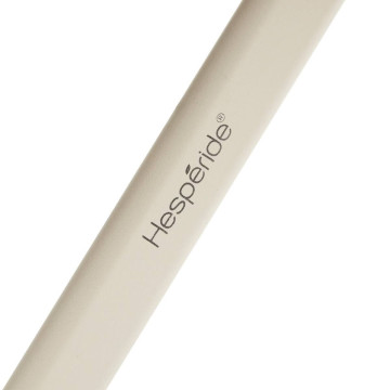 Table extérieure pliante 4 places Azua verre effet bois épeautre argile Hespéride - Le Dépôt Bailleul