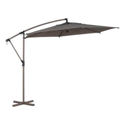 Parasol décentré rond Manoa café Hespéride - Le Dépôt Bailleul