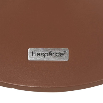 Table d'appoint D40 pierre frittée Soletia acajou Hespéride - Le Dépôt Bailleul