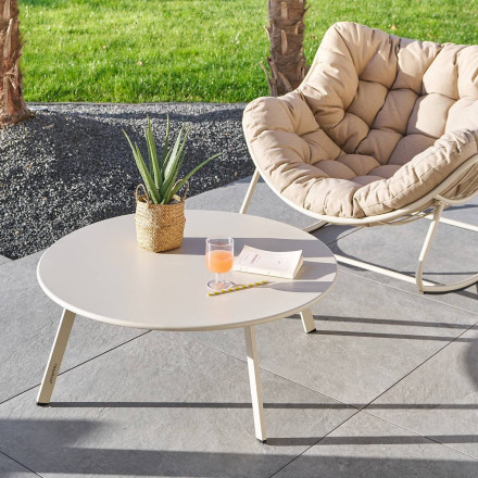 Table basse d'appoint D90 Saona argile Hespéride - Le Dépôt Bailleul