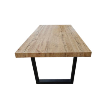 Table à manger 180 x 90 cm Emy pieds U Takasit - Le Dépôt Bailleul