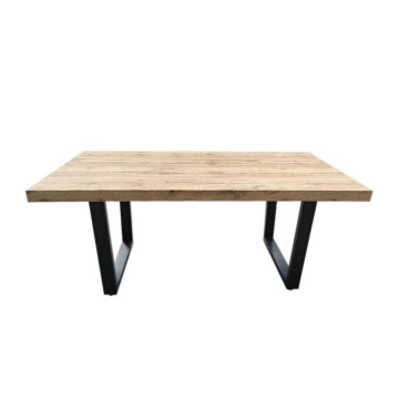 Table à manger 180 x 90 cm Emy pieds U Takasit - Le Dépôt Bailleul