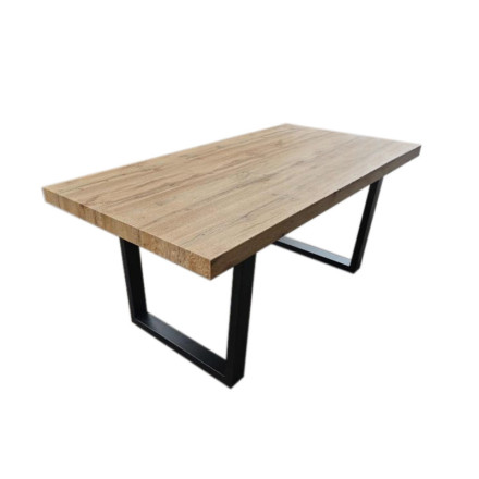 Table à manger 180 x 90 cm Emy pieds U Takasit - Le Dépôt Bailleul