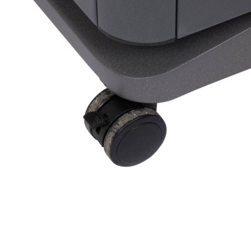 Coffre de rangement extérieur Alumia 450l graphite Hespéride - Le Dépôt Bailleul