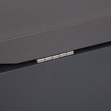 Coffre de rangement extérieur Alumia 450l graphite Hespéride - Le Dépôt Bailleul