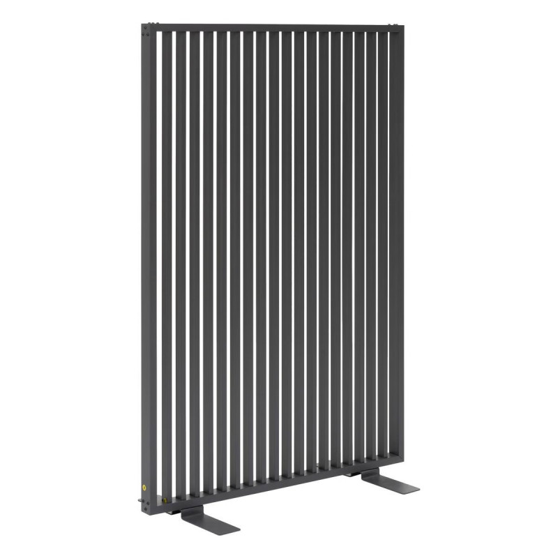 Brise vue 120 cm Zupta aluminium graphite Hespéride - Le Dépôt Bailleul
